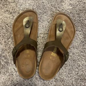 Birkenstock thong clog sandal flats